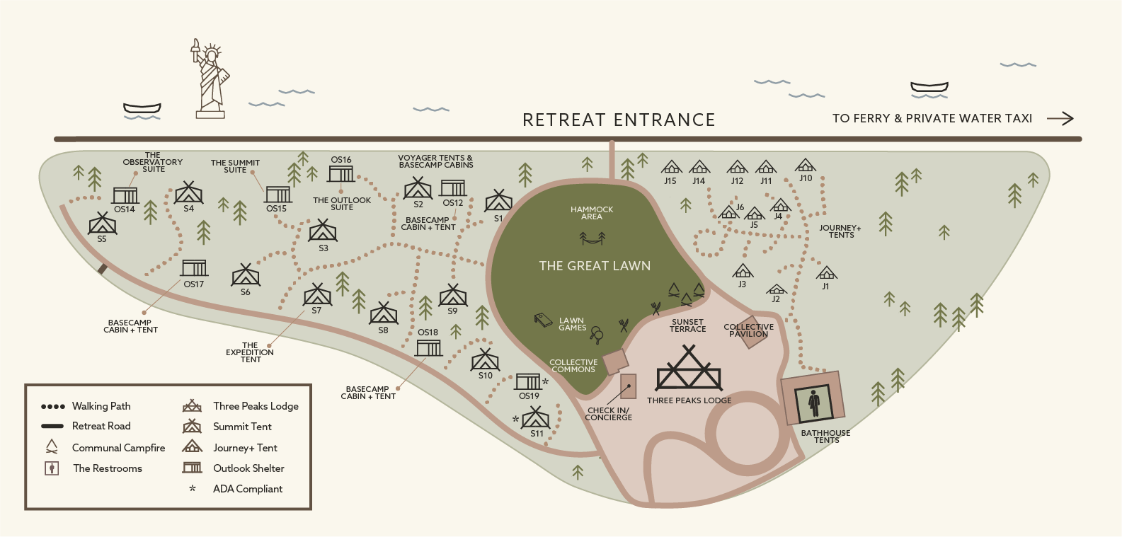Map of the Property